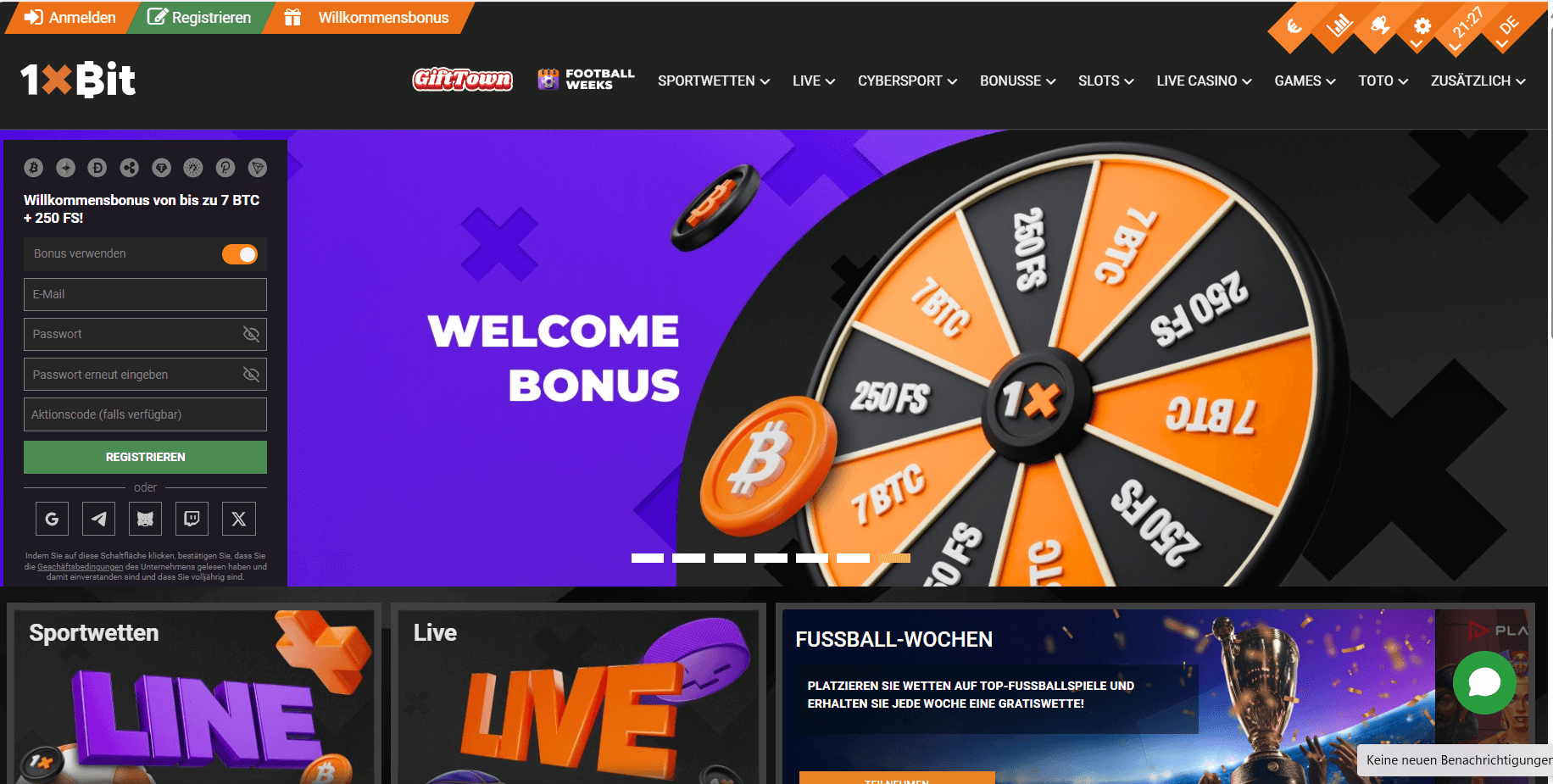 1xBit Online Casino