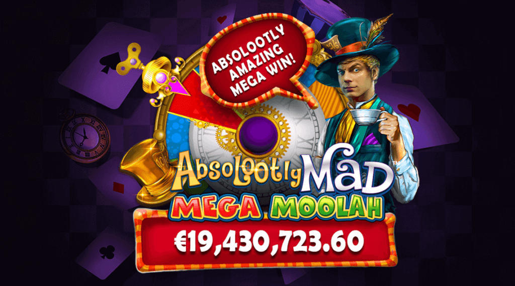 Mega Moolah Rekord Jackpot -  19.430.723,60 €