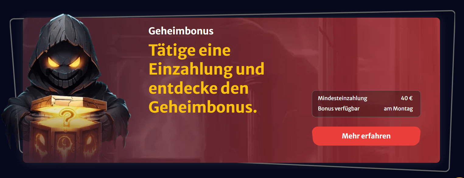 HellSpin Casino Geheimbonus