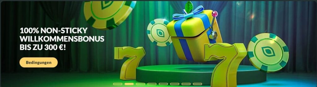 Non Sticky Willkommensbonus bei Lemon Casino