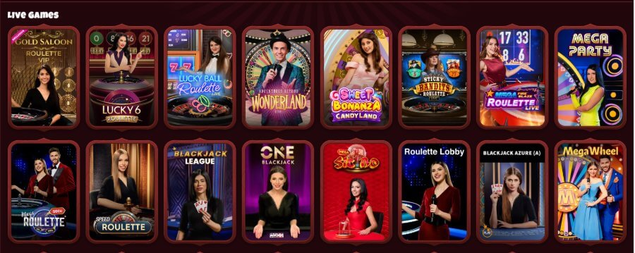 Magius Live Casino Spiele