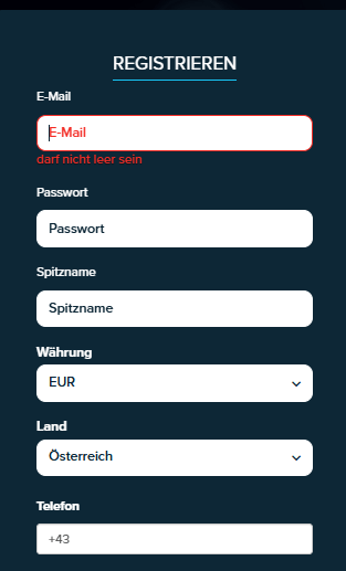 North Casino Registrierung