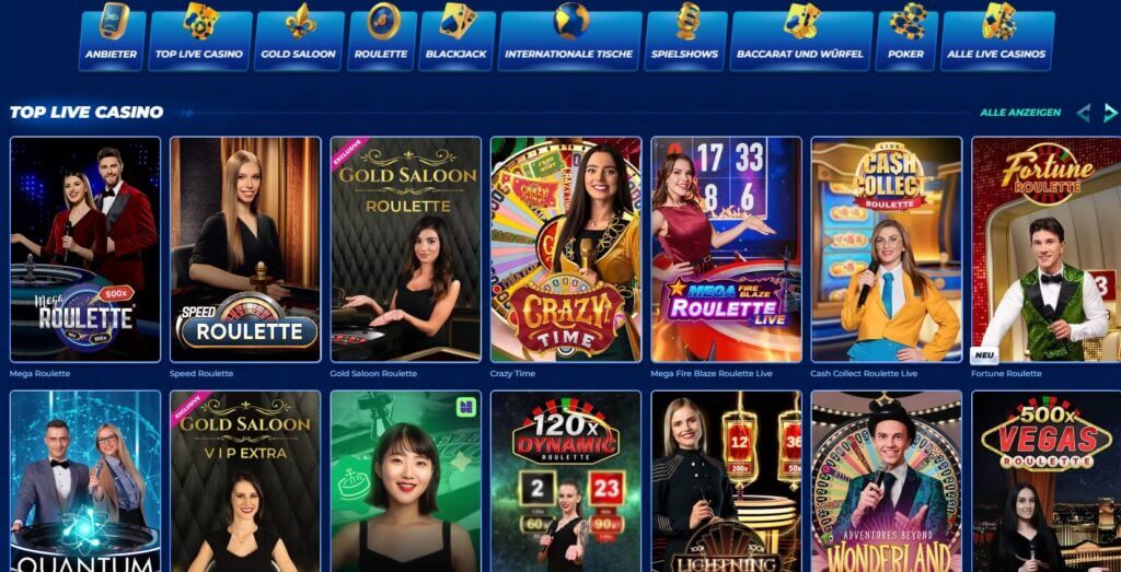 Bassbet Live Casino