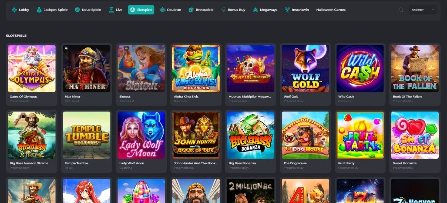 Die Slots im CasinoBello im Überblick