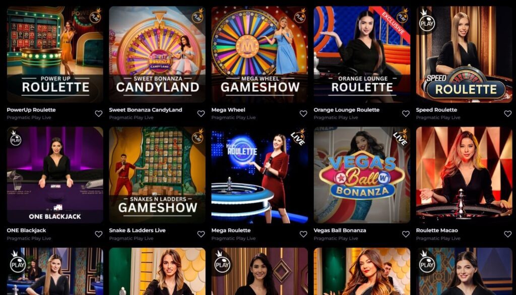 BettySpin Live Casino