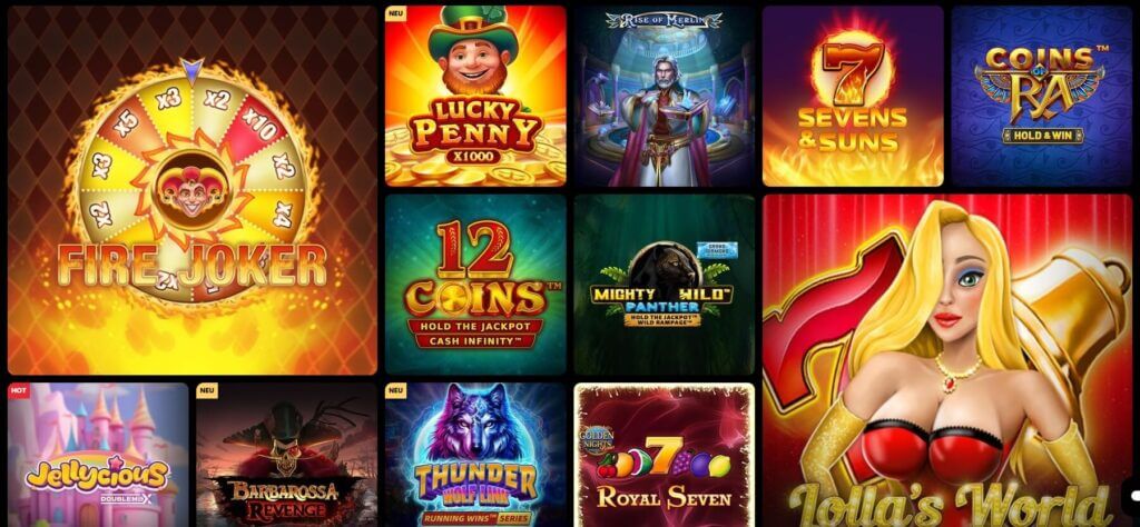 Slots im Emirbet Casino