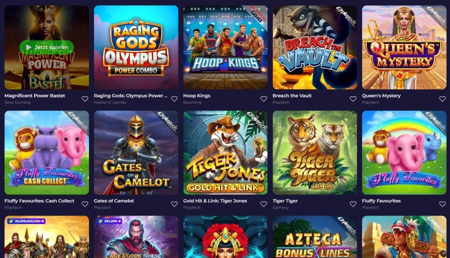 Die Lazybar Casino Slots im Überblick.