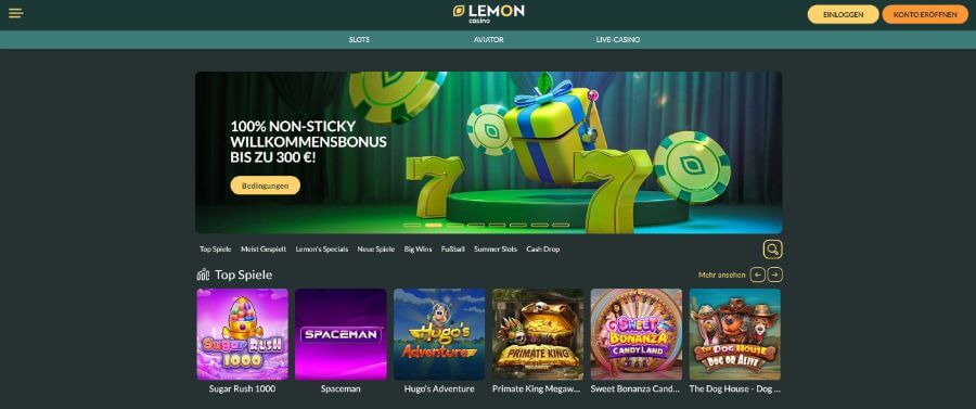 Lemon Casino Startseite