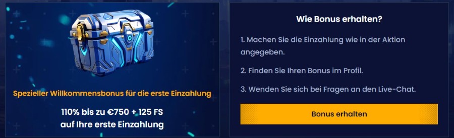 Willkommensbonus Trino Casino